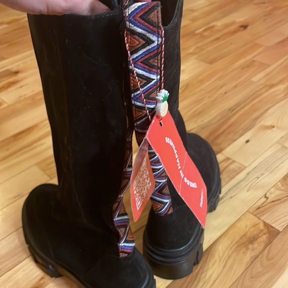 FARM Rio Black Boots NWT size 6 - Picture 2 of 7